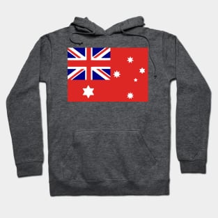 1901 Australian federation peoples land flag 3:2 ratio Hoodie